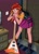 Size: 1482x2048 | Tagged: safe, artist:ashleysponies, artist:asteriskofficial, sunset shimmer, human, equestria girls, g4, belt, carpet, clothes, electric guitar, female, green eyes, guitar, human coloration, light switch, lighting, looking at you, mirror, musical instrument, room, shading, shirt, shoes, skirt, solo, two toned hair, vest