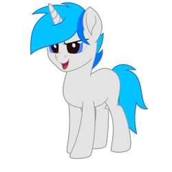 Size: 5000x5000 | Tagged: safe, oc, oc only, pony, unicorn, horn, palindrome get, simple background, solo, transparent background