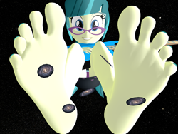 Size: 5000x3750 | Tagged: safe, artist:dragonalex555, juniper montage, equestria girls, equestria girls specials, g4, my little pony equestria girls: mirror magic, my little pony equestria girls: movie magic, 3d, barefoot, electric guitar, feet, female, fetish, foot fetish, giantess, guitar, guitar solo, macro, mmd, musical instrument, playing guitar, singing, soles, wiggling toes