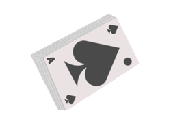 Size: 675x480 | Tagged: safe, artist:dropofthehatstudios, oc, oc only, ace of spades, commission, cutie mark, deck of cards, no pony, playing card, simple background, solo, spade, transparent background