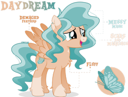 Size: 1920x1453 | Tagged: safe, artist:cirillaq, oc, oc:daydream, pegasus, pony, female, mare, simple background, solo, transparent background