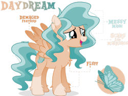 Size: 1920x1453 | Tagged: safe, artist:cirillaq, oc, oc only, oc:daydream, pegasus, pony, female, mare, simple background, solo, transparent background