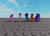 Size: 1050x760 | Tagged: safe, izzy moonbow, misty brightdawn, pipp petals, sunny starscout, zipp storm, earth pony, pegasus, pony, unicorn, g5, feet, female, game, game mod, group photo, horn, roblox, shitposting