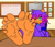 Size: 720x616 | Tagged: safe, artist:bigboyj2007, sunny starscout, earth pony, human, g5, alternate hairstyle, feet, female, fetish, foot fetish, foot focus, gacha life, gift art, house, shitposting, solo, solo female, text