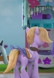 Size: 761x1080 | Tagged: safe, dazzle feather, cutie blossom bash, g5, my little pony: make your mark, my little pony: make your mark chapter 5, cropped