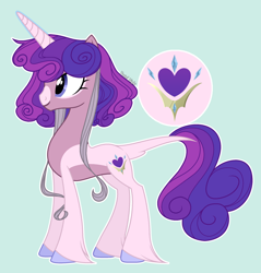 Size: 2126x2220 | Tagged: safe, artist:pastelnightyt, oc, oc only, oc:elegant heart, pony, unicorn, concave belly, horn, male, offspring, parent:fancypants, parent:fleur-de-lis, parents:fancyfleur, simple background, slender, solo, stallion, thin