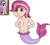 Size: 706x633 | Tagged: safe, artist:ocean lover, lavender bunch, crystal pony, human, merboy, merman, bashful, belly, belly button, chest, child, fins, fish tail, frown, gradient hair, hair over one eye, hands behind back, human coloration, humanized, light skin, male, male nipples, mermay, ms paint, nipples, purple eyes, reference, shy, simple background, species swap, tail, tail fin, two toned hair, white background