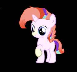 Size: 3356x3156 | Tagged: safe, artist:galaxynightsparkle, oc, oc only, oc:pyros, pony, unicorn, g4, base used, black background, colt, foal, horn, male, offspring, parent:starlight glimmer, parent:sunburst, parents:starburst, simple background, solo