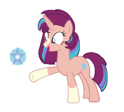 Size: 2169x1957 | Tagged: safe, artist:galaxynightsparkle, oc, oc only, oc:star lay, pony, unicorn, g4, base used, female, horn, mare, offspring, parent:starlight glimmer, parent:sunburst, parents:starburst, simple background, solo, white background