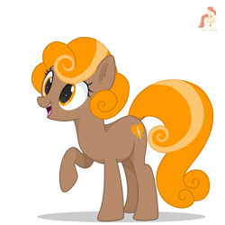 Size: 3000x3000 | Tagged: safe, artist:r4hucksake, oc, oc:marmalade, earth pony, pony, female, mare, simple background, solo, transparent background