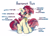 Size: 4591x3261 | Tagged: safe, artist:vanilla-chan, roseluck, earth pony, pony, g4, anatomy chart, chart, collar, commission, commissioner:doom9454, cute, cyrillic, fluffy, meme, pet tag, ponified animal photo, pony pet, rosepet, russian, simple background, sitting, translated in the description, white background