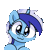 Size: 600x600 | Tagged: safe, artist:sugar morning, minuette, pony, unicorn, animated, cute, daaaaaaaaaaaw, female, gif, horn, kissing, mare, minubetes, simple background, solo, sugar morning's kissies, transparent background