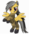 Size: 6700x7800 | Tagged: safe, artist:dolphinfox, daring do, pony, g4, bipedal, clothes, gun, handgun, headset, military, pistol, simple background, solo, transparent background, vector, weapon