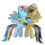 Size: 2800x2800 | Tagged: safe, artist:dolphinfox, daring do, rainbow dash, pegasus, pony, daring don't, g4, my little pony: friendship is magic, .svg available, duo, duo female, eyes closed, female, hug, simple background, transparent background, vector