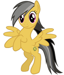 Size: 6700x7800 | Tagged: safe, artist:dolphinfox, daring do, pegasus, pony, g4, .svg available, female, mare, simple background, solo, spread wings, transparent background, vector, wings