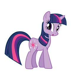 Size: 1600x1617 | Tagged: safe, artist:stricer555, twilight sparkle, pony, unicorn, female, mare, simple background, solo, solo female, transparent background, unicorn twilight, vector