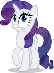 Size: 2753x3746 | Tagged: safe, artist:stricer555, rarity, pony, unicorn, g4, female, horn, mare, raised hoof, simple background, solo, transparent background, vector