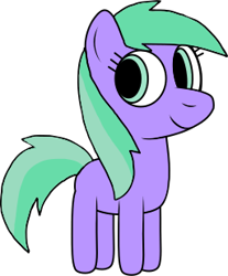 Size: 256x309 | Tagged: source needed, safe, artist:hannah1986, aura (g4), earth pony, pony, g4, .svg available, aurabetes, castle creator, closed mouth, cute, female, filly, foal, simple background, smiling, solo, transparent background, vector