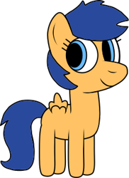 Size: 233x320 | Tagged: source needed, safe, artist:hannah1986, first base, pegasus, pony, g4, .svg available, adorabase, castle creator, closed mouth, cute, female, filly, foal, pegasus first base, race swap, rule 63, simple background, smiling, solo, transparent background, vector