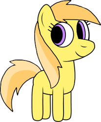 Size: 256x309 | Tagged: safe, artist:hannah1986, noi, earth pony, pony, g4, .svg available, castle creator, closed mouth, cute, female, filly, foal, noiabetes, simple background, smiling, solo, svg, transparent background, vector