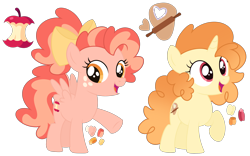 Size: 3950x2458 | Tagged: safe, artist:monochrome-sunsets, oc, oc only, pegasus, pony, unicorn, female, filly, foal, horn, magical lesbian spawn, offspring, parent:apple bloom, parent:luster dawn, parent:pumpkin cake, simple background, transparent background