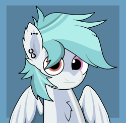 Size: 855x835 | Tagged: safe, artist:vilord, oc, oc only, oc:nimbus, pegasus, pony, animated, cute, gif, heart, loop, one eye closed, simple background, solo, tongue out, wink