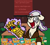 Size: 1040x943 | Tagged: safe, artist:atomgatherer, derpibooru exclusive, oc, oc only, oc:atom gatherer, earth pony, pony, brown hoodie, chest fluff, custom designed for hooves thanos gauntlet, hat, infinity gauntlet, mad with power, marvel, meme, solo, yummy dino buddies dinosoar shaped chicken breast nuggets