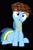 Size: 500x762 | Tagged: artist needed, source needed, safe, edit, rainbow dash, black background, confused, simple background, solo