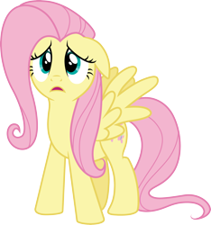 Size: 3000x3206 | Tagged: safe, artist:cloudy glow, fluttershy, pegasus, pony, g4, hurricane fluttershy, .ai available, female, floppy ears, high res, mare, simple background, solo, spread wings, transparent background, vector, wings