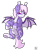 Size: 1729x2256 | Tagged: safe, artist:dsksh, oc, oc only, oc:midnight flight, bat pony, pony, bat pony oc, bat wings, chest fluff, cute, ear fluff, female, looking at you, mare, simple background, solo, spread wings, tail, transparent background, wings