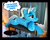 Size: 3377x2728 | Tagged: safe, artist:purplenebulastudios, trixie, pony, unicorn, g4, big pony, female, great and powerful, horn, irl, life size, lying down, mare, photo, pigtails, plushie, prone, solo, speech bubble, sploot, twintails