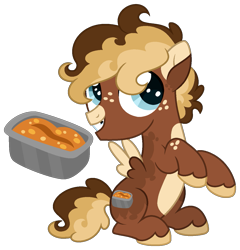 Size: 1183x1232 | Tagged: safe, artist:strawberry-spritz, oc, oc only, pegasus, pony, colt, foal, male, offspring, parent:derpy hooves, parent:doctor whooves, parents:doctorderpy, simple background, solo, transparent background