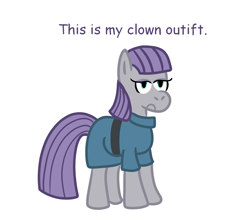 Size: 1496x1341 | Tagged: safe, artist:zoeyhorse, maud pie, earth pony, pony, g4, ask, description is relevant, dialogue, female, lidded eyes, mare, simple background, solo, white background