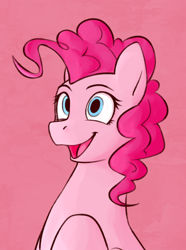 Size: 520x700 | Tagged: safe, artist:bunnyshrubby, pinkie pie, earth pony, pony, equestria at war mod, g4, bust, portrait, solo