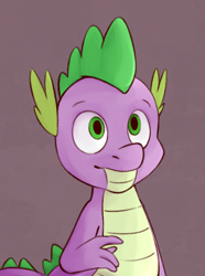 Size: 520x700 | Tagged: safe, artist:bunnyshrubby, spike, dragon, equestria at war mod, g4, bust, male, portrait, solo
