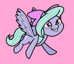 Size: 2048x1773 | Tagged: safe, artist:ewoudcponies, flitter, pegasus, pony, female, pink background, simple background, solo