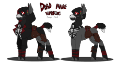 Size: 1920x997 | Tagged: safe, artist:homicidal doktor, oc, oc only, earth pony, pony, fallout equestria, armor, concept, digital art, ncr ranger, simple background, solo, transparent background