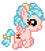 Size: 66x74 | Tagged: safe, artist:rosie-eclairs, cozy glow, pegasus, pony, g4, animated, desktop ponies, digital art, female, filly, flying, foal, pixel art, simple background, solo, sprite, transparent background