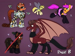 Size: 4000x3000 | Tagged: safe, artist:selenophile, oc, oc only, dragon, pony, adoptable, dragon oc, non-pony oc, solo