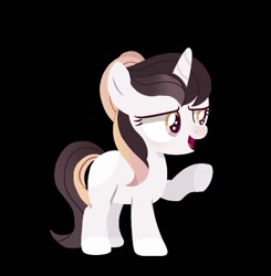Size: 1253x1280 | Tagged: safe, oc, oc only, oc:sweetieck dreams, pony, unicorn, g4, black background, cute, female, filly, foal, horn, simple background, solo, unicorn horn, unicorn oc