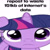 Size: 1186x1186 | Tagged: safe, twilight sparkle, pony, unicorn, g4, female, frown, horn, looking at you, mare, meme, needs more jpeg, shitposting, simple background, text, unicorn twilight, white background, wrong aspect ratio