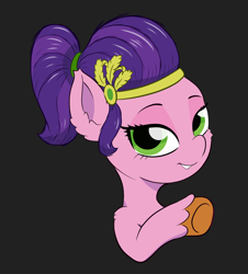 Size: 3508x3873 | Tagged: safe, pipp petals, pegasus, pony, g5, digital art, looking at you, ponytail, solo