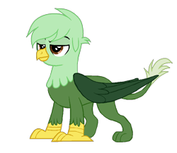 Size: 854x741 | Tagged: safe, artist:xxblue-shy-gamersxx, oc, oc:gregory griffin, griffon, g4, male, simple background, solo, transparent background