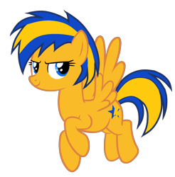 Size: 1562x1590 | Tagged: safe, artist:xxblueshy-bethanyxx, oc, oc only, oc:flare spark, pegasus, female, simple background, smiling, solo, transparent background