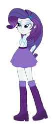 Size: 733x1742 | Tagged: safe, artist:qbert2kcat, rarity, equestria girls, g4, boots, clothes, female, high heel boots, shoes, simple background, transparent background