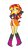 Size: 920x1823 | Tagged: safe, artist:qbert2kcat, sunset shimmer, human, equestria girls, g4, boots, clothes, female, high heel boots, jacket, pose, shirt, shoes, simple background, skirt, smiling, solo, transparent background