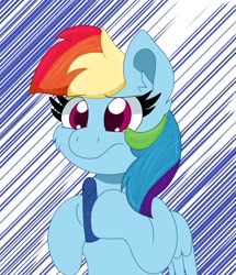 Size: 1727x2005 | Tagged: safe, artist:cinematic-fawn, rainbow dash, pony, solo