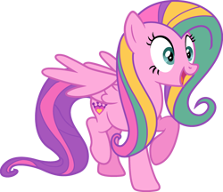 Size: 2794x2415 | Tagged: safe, artist:lizzmcclin, ploomette, pegasus, pony, g4, female, mare, not fluttershy, recolor, simple background, solo, transparent background, vector