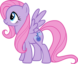 Size: 2862x2358 | Tagged: safe, artist:lizzmcclin, sweetsong (g4), pegasus, pony, g4, female, mare, not fluttershy, recolor, simple background, solo, transparent background, vector