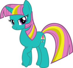 Size: 2677x2520 | Tagged: safe, artist:lizzmcclin, dewdrop dazzle, pony, unicorn, g4, female, horn, not twilight sparkle, simple background, solo, transparent background, vector